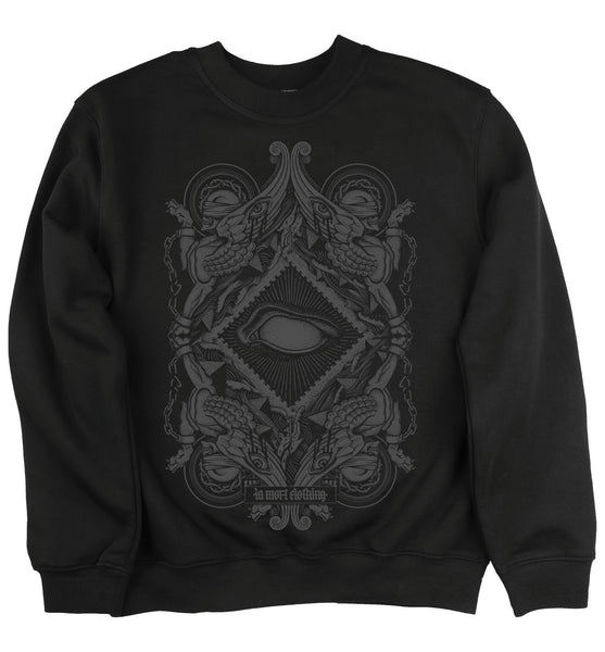 Blind Black Printed Jumper/Sweatshirt