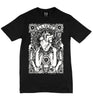 Men's Black & White Print T Shirt