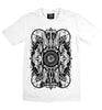 Men's Four Skulls Printed T Shirt