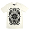 Black & White Skull Printed T Shirt For Men