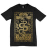 Black & Gold Graphic T Shirt For Men
