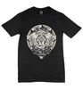 Men's White On Black Graphic T Shirt