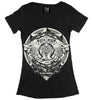 Black Scoop Neck T Shirt For Women