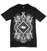 Men's Black Printed T Shirt, Blind